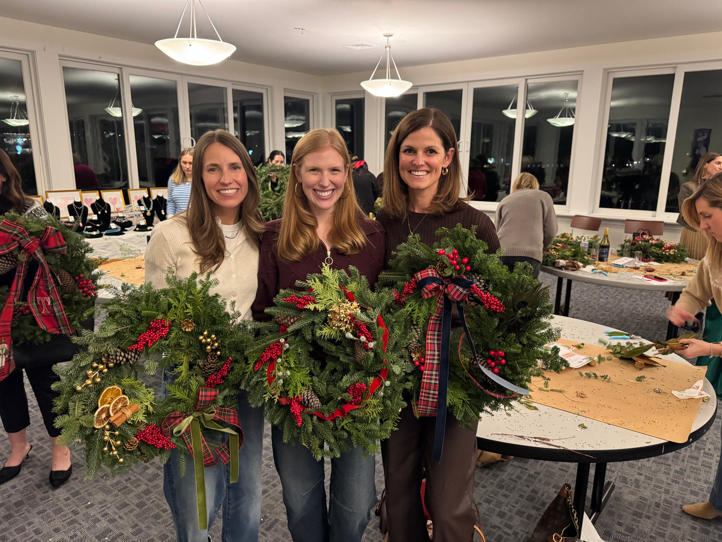 Holiday Wreath Workshop  | The Devon Club at The Devon Horse Show, Devon PA  | December 8 | 11am-1pm